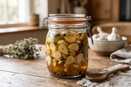 Маринованный чеснок дольками: 3 рецепта (классический, острый и с мёдом) для мяса и супов