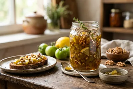 Варенье из зеленых помидоров с лимоном и грецким орехом: вкус «как инжир», проверенный рецепт