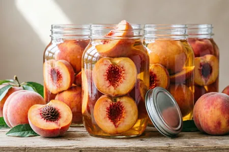 Компот из персиков: лучшие рецепты, секреты бархатного вкуса и золотистого цвета