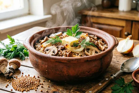 5 рецептов гречки по‑купечески с грибами и луком: классика и современные вариации
