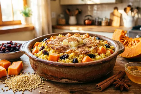 3 рецепта пшённой запеканки с тыквой: нежная, пряная и сытная — для всей семьи