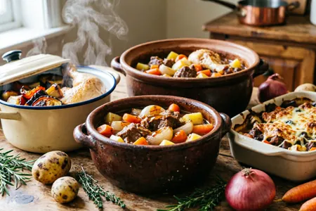Блюда в горшочках и запеканки: уют, аромат и максимум вкуса