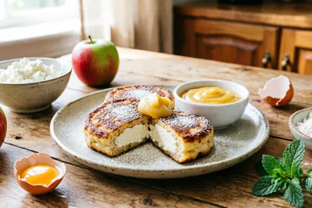 Чем заменить сметану на завтрак: вкусные альтернативы и рецепты, включая сырники с яблочным пюре