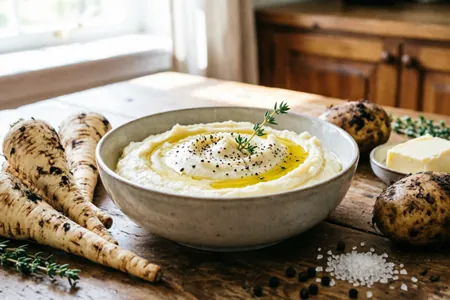 5 рецептов необычных пюре: от пастернака и картофеля до батата и цветной капусты