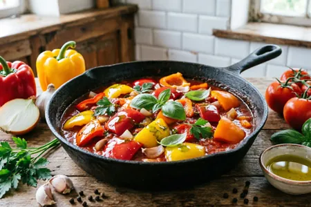 Лечо из осенних перцев и томатов: лучшие рецепты, секреты идеального вкуса и варианты подачи