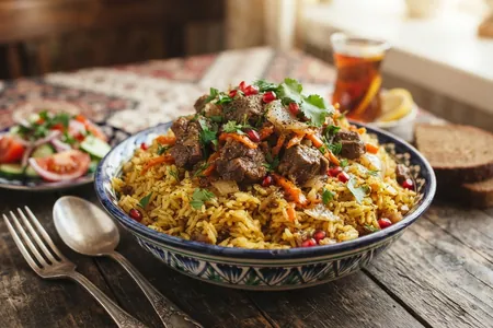 Рис с мясом: 6 лучших рецептов рассыпчатого домашнего плова и сытных ужинов на сковороде