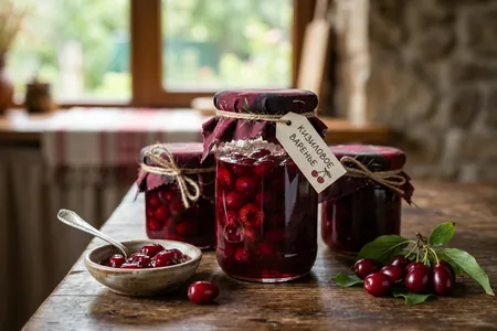 6 проверенных рецептов заготовки кизила на зиму: соус ткемали, варенье, пастила и компот