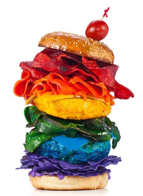 rainbow-burger