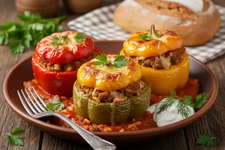 Фаршированный перец - лучшие рецепты