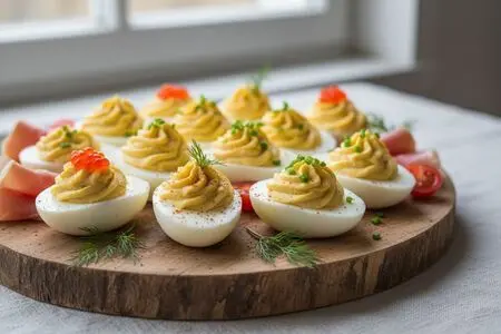 Лучшие рецепты: Яйца фаршированные