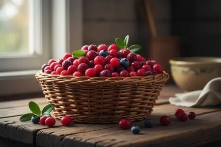 Октябрь - сезон клюквы