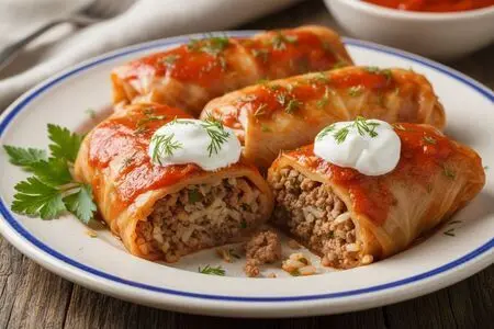 Голубцы - блюдо ближневосточной и европейской кухни
