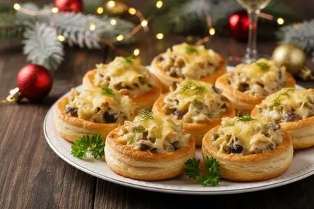 Горячие закуски на Новогодний стол