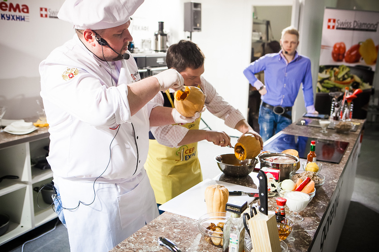 Объявлено расписание мастер-классов Кулинарной студии «Высокая кухня» на выставке БЫТОВАЯ ТЕХНИКА, 11-14 апреля
