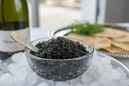Икорный стол под новый год!