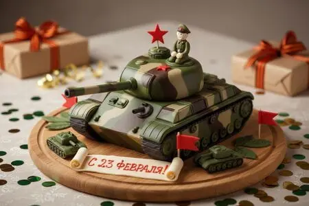 Праздник для мужчин - застолье в офисе! Быстро и красиво!