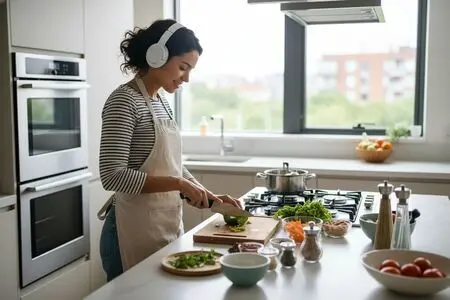 Под какую музыку лучше готовить? 