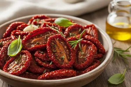 Вяленые помидоры, жемчужину итальянской кухни, можно приготовить дома