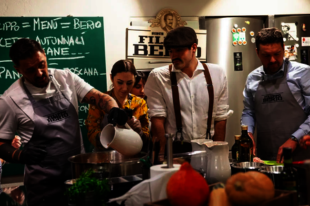 Кулинарный мастер-класс с легендарным создателем оливкового масла Филиппо Берио*