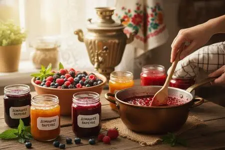 Пять самых вкусных и полезных видов варенья к блинам 