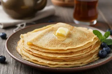 Вкусные тонкие блины: ажурные, на кефире, на молоке