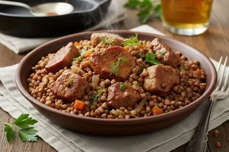 Гречка по-купечески со свининой: четыре простых рецепта