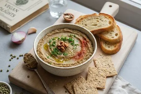 Паштет из красной чечевицы