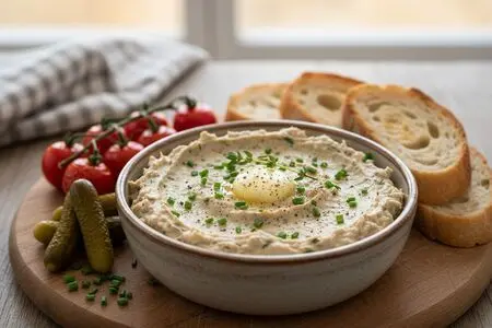 Паштет из куриной грудки, нежный и низкокалорийный всего за 7 минут!