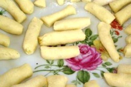 Творожно-картофельные пальчики: шаг 2