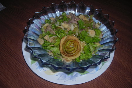 Пикантный салат из говядины: шаг 1