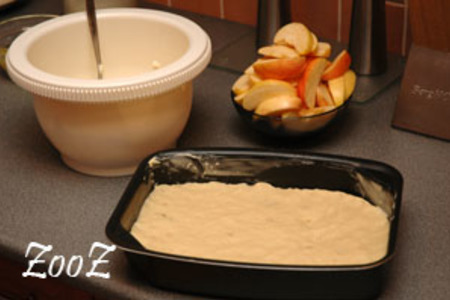 Творожно-яблочный пирог: шаг 1