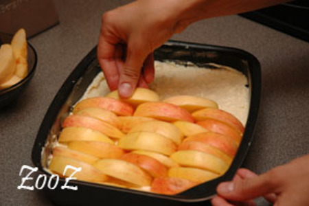 Творожно-яблочный пирог: шаг 3