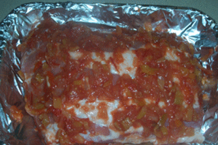 Буженина в сладком соусе чили(или аджике): шаг 1