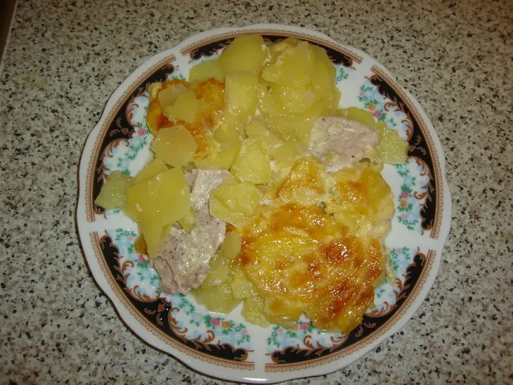 Картофельная запеканка с мясом: шаг 1