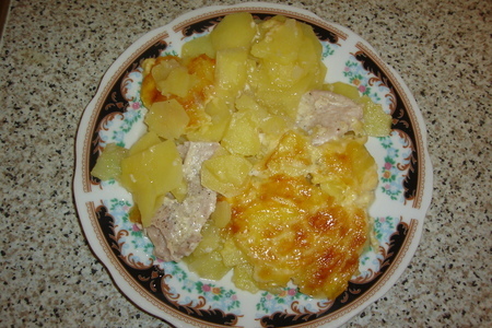 Картофельная запеканка с мясом: шаг 1