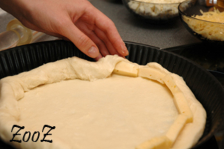 Пирог баклажанно-сырный: шаг 4