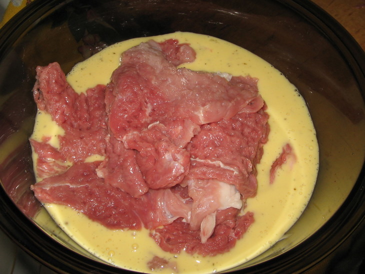 Мясо жареное, очень нежное и сочное.: шаг 4
