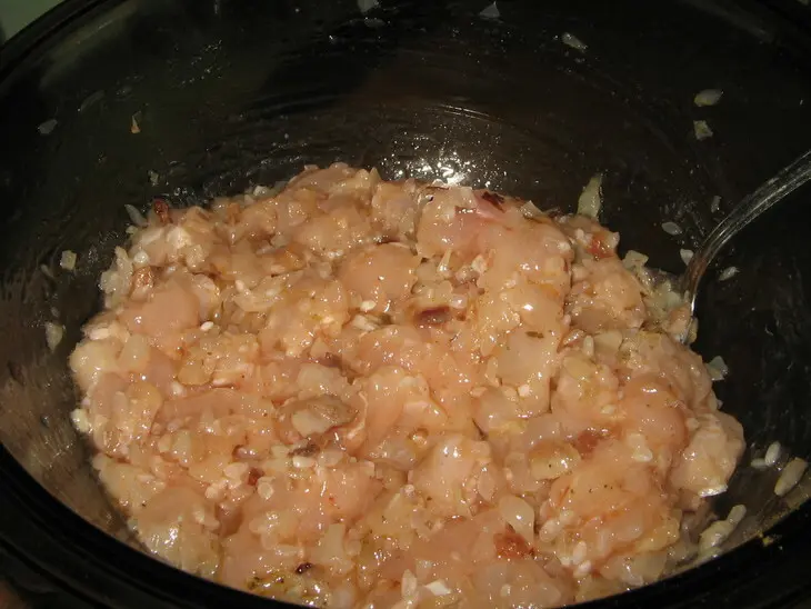 Голубцы с курицей и беконом.: шаг 4