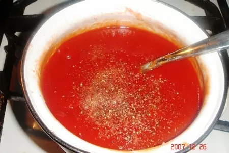 Фото: Соус и мясо (отбивные замаринованные в яйце): шаг 4 Соус и мясо (отбивные замаринованные в яйце): шаг 4