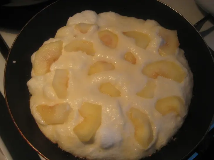 Kaiserschmarrn ( королевский омлет ): шаг 2