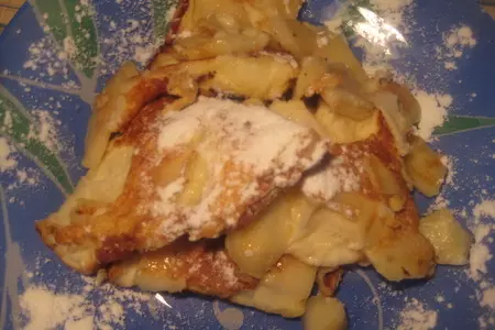 Kaiserschmarrn ( королевский омлет ): шаг 3