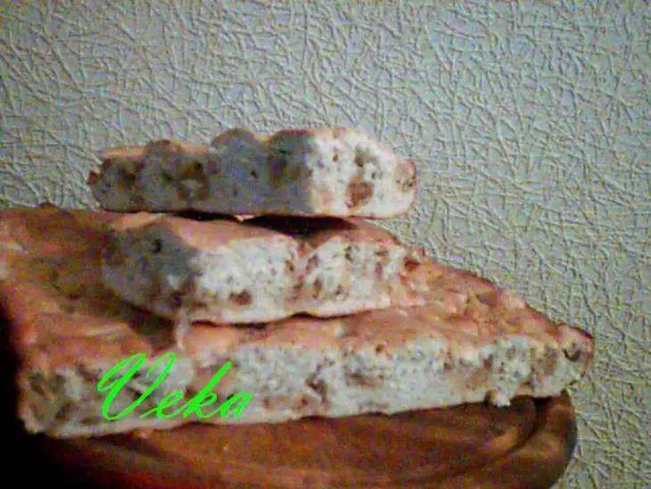 Бисквитные пироженные с орехами: шаг 3