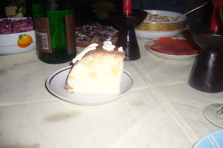 Ананасовый торт-мороженое: шаг 7