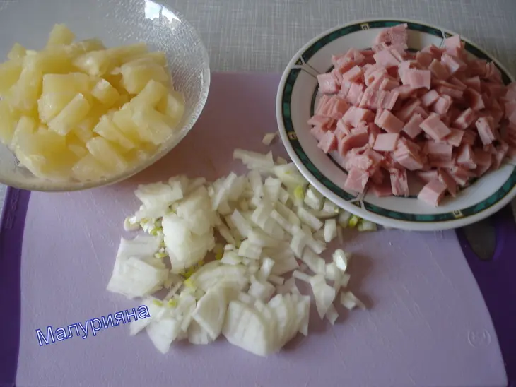 Грудка цыплёнка " экзотика ": шаг 3