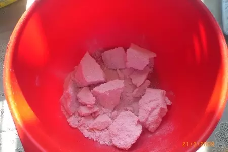 Торт из киселя: шаг 1