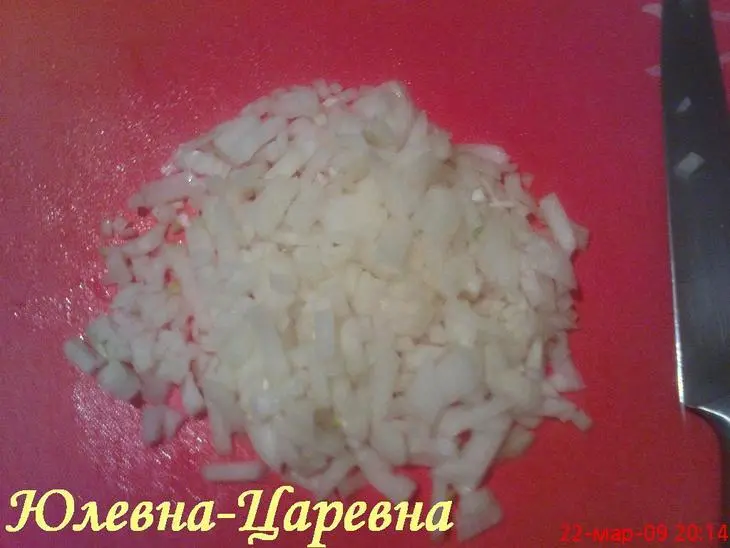 Салат с редькой: шаг 3