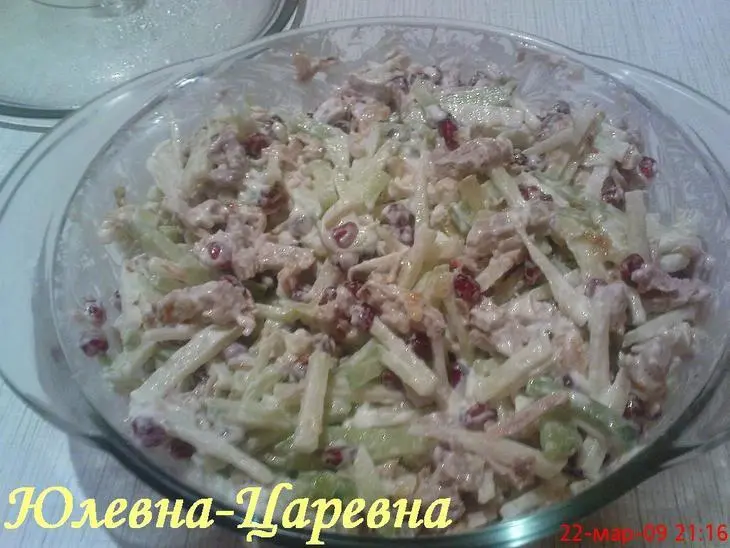 Салат с редькой: шаг 8