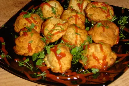 Пельмени с капустой и грибами: шаг 7