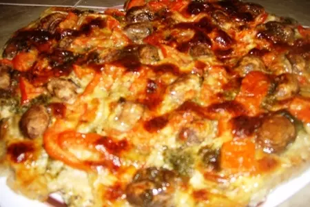Мясная "пицца" италия нервно курит в сторонке))): шаг 2