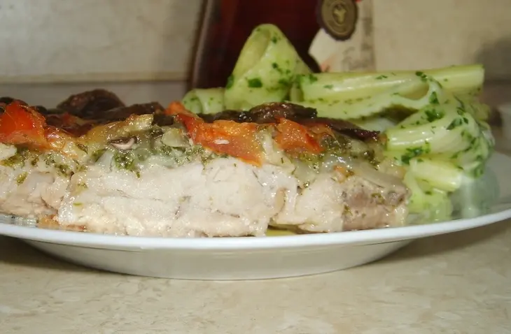 Мясная "пицца" италия нервно курит в сторонке))): шаг 3